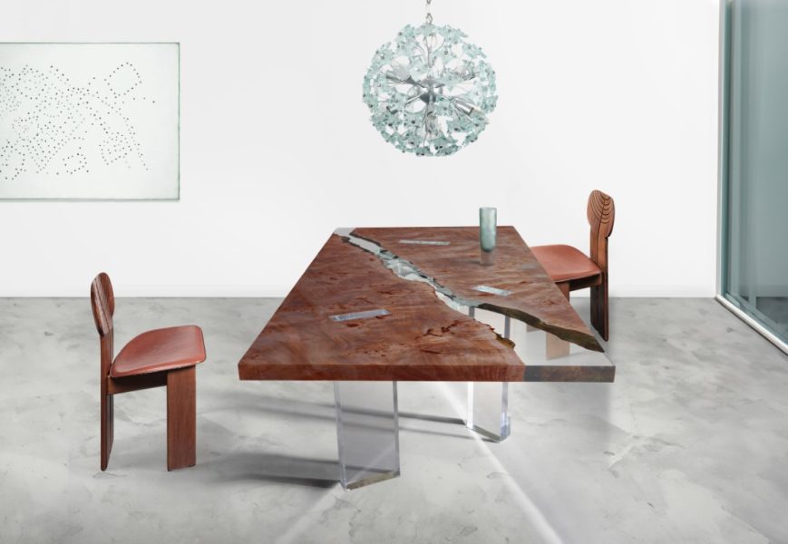 alcarol Mars Rectangular Dining Table 2