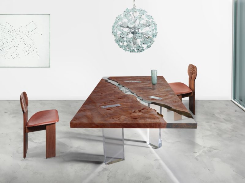 alcarol Mars Rectangular Dining Table 2