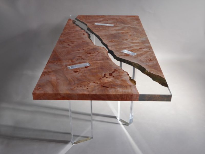 alcarol Mars Rectangular Dining Table 5