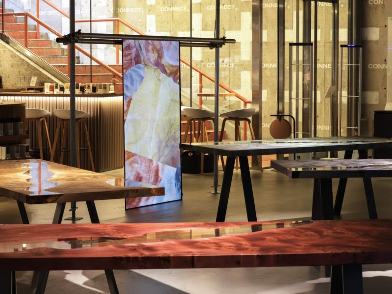 alcarol Mars Rectangular Dining Table 9 Photo Credit _ Hideki Makiguchi