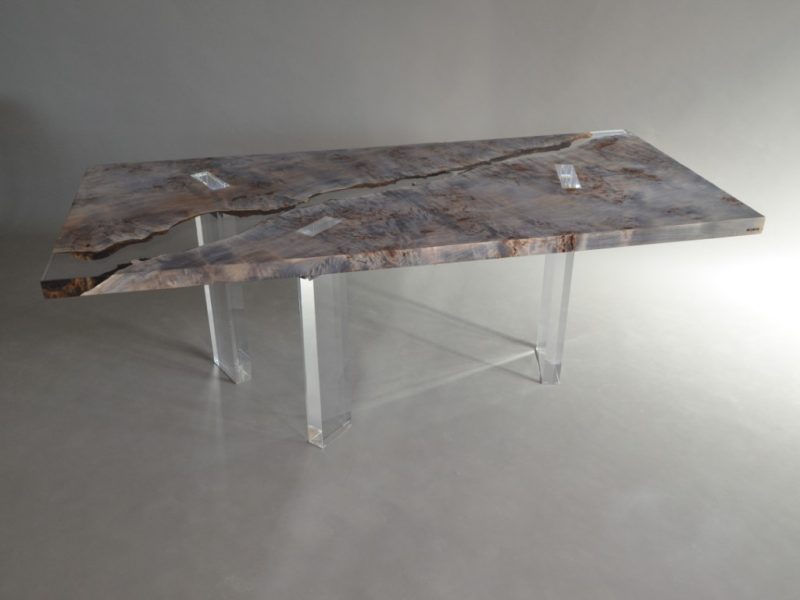 alcarol Moon Rectangular Dining Table 1