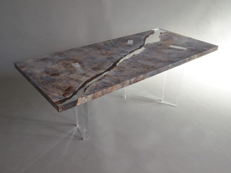 alcarol Moon Rectangular Dining Table 2