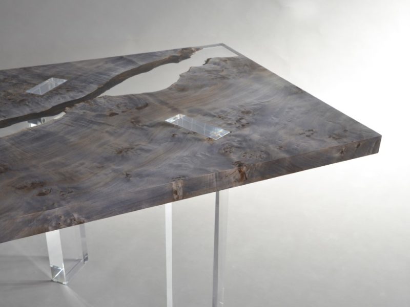 alcarol Moon Rectangular Dining Table 3