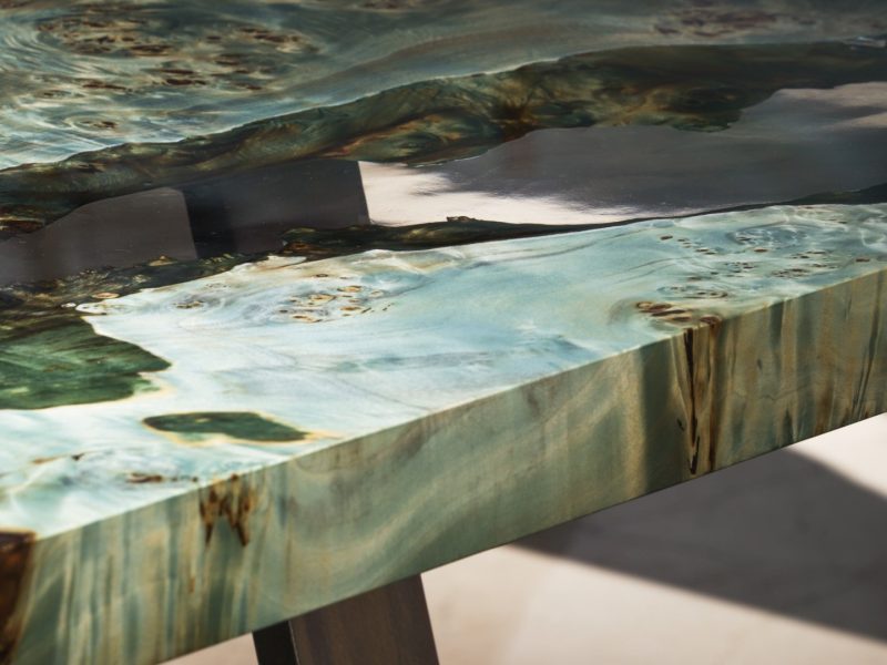 alcarol Uranus Rectangular Dining Table 12 Photo Credit _ Hideki Makiguchi