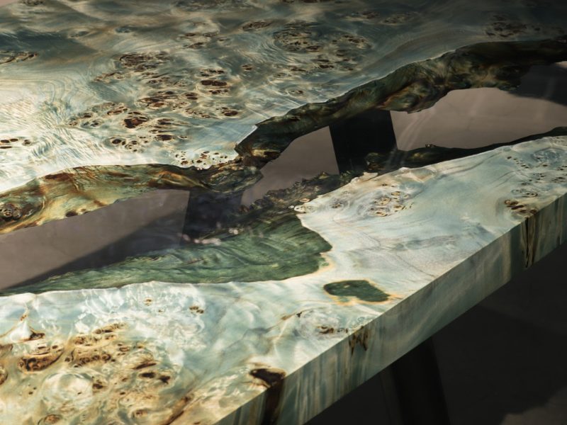 alcarol Uranus Rectangular Dining Table 16b Photo Credit _ Hideki Makiguchi