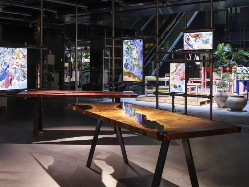 alcarol Venus Rectangular Dining Table 11b Photo Credit _ Hideki Makiguchi
