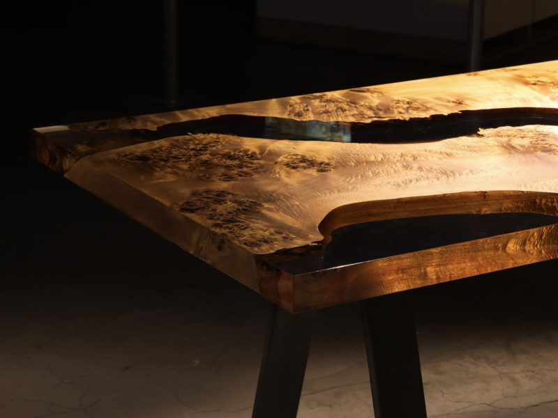 alcarol Venus Rectangular Dining Table 13 Photo Credit _ Hideki Makiguchi