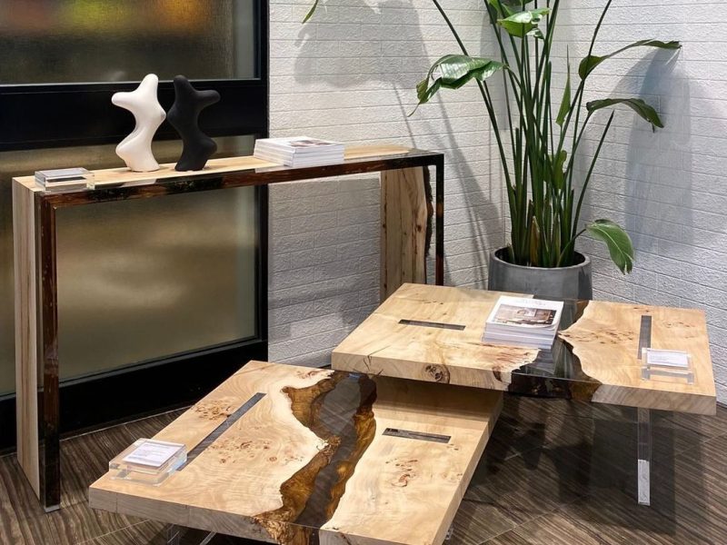 alcarol _trail Console_ Poplar low Tables_ Lane Crawford HK 1