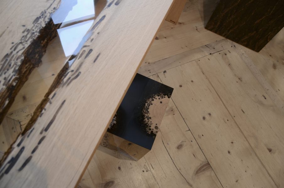 alcarol_ Bent River Bench_ Ancor Twist Stool 1