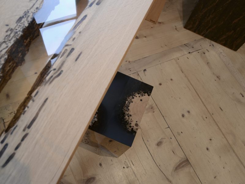 alcarol_ Bent River Bench_ Ancor Twist Stool 1