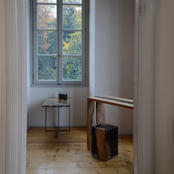 alcarol_ Bent River Bench_ Chess Side Table_ Ancor Twist Stool2